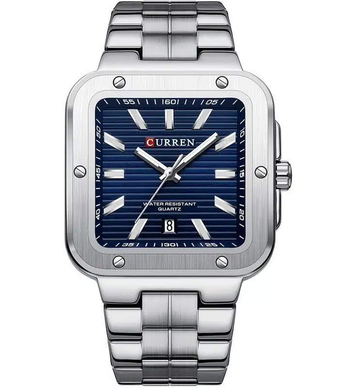 Montre Homme Curren 8479 Fond Bleu