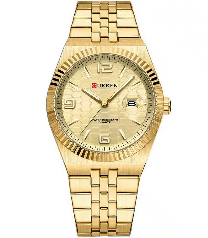 Montre Homme Curren 8498 Doré