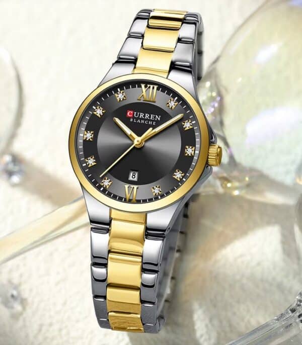Prix montre Curren 9107 Fond Noir Femme Tunisie